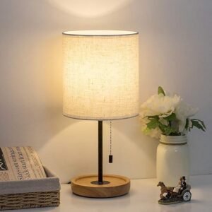 HAITRAL Bedside Table Lamp